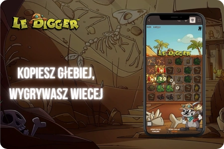 Tryby bonusowe w grze Le Digger
