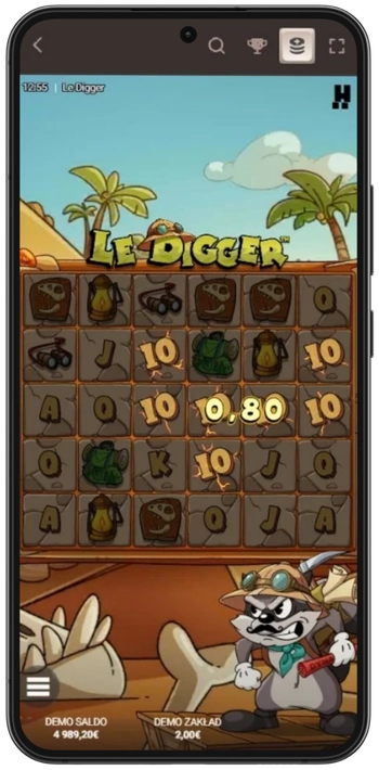 Rozgrywka i mechanika kaskad w Le Digger